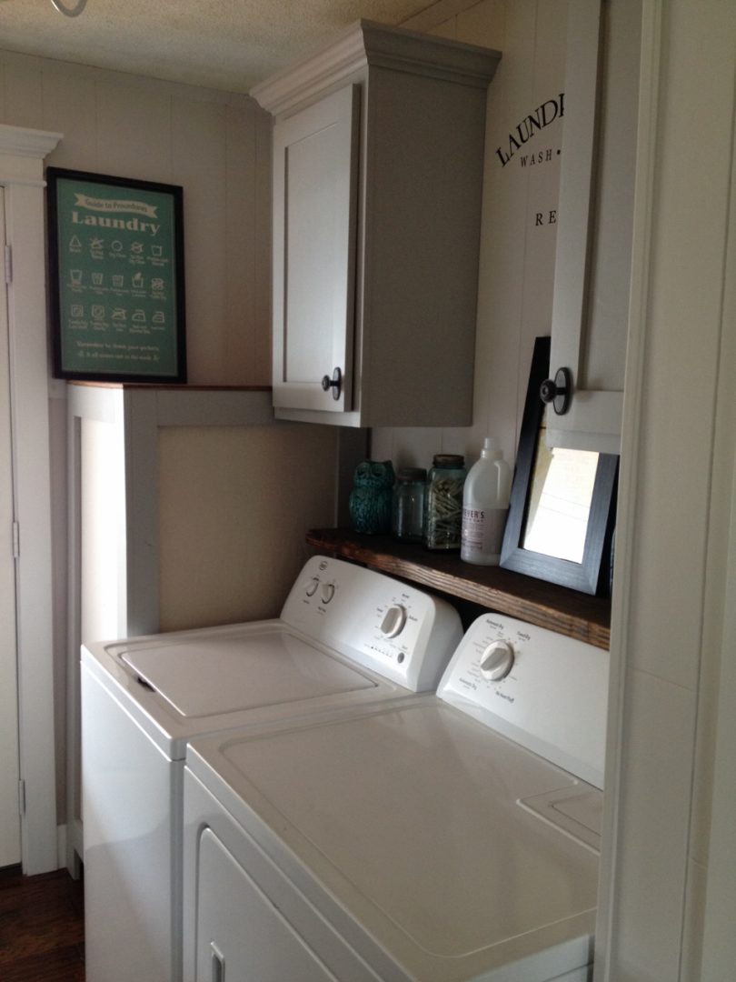 Airing My Dirty Laundry--Laundry Room Makeover Reveal