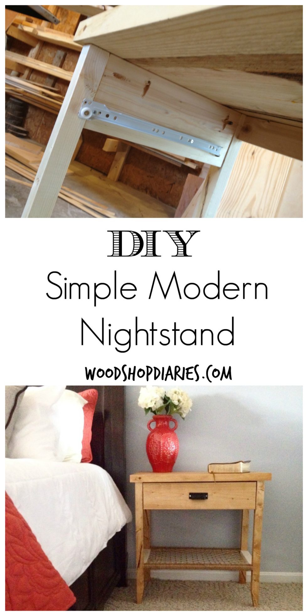 The South Wing Project Part 1--DIY Nightstands