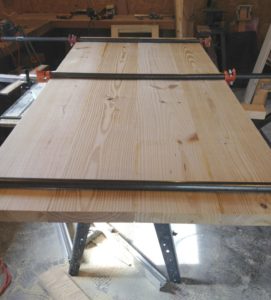 how to build a simple diy wooden table top--the simple way!