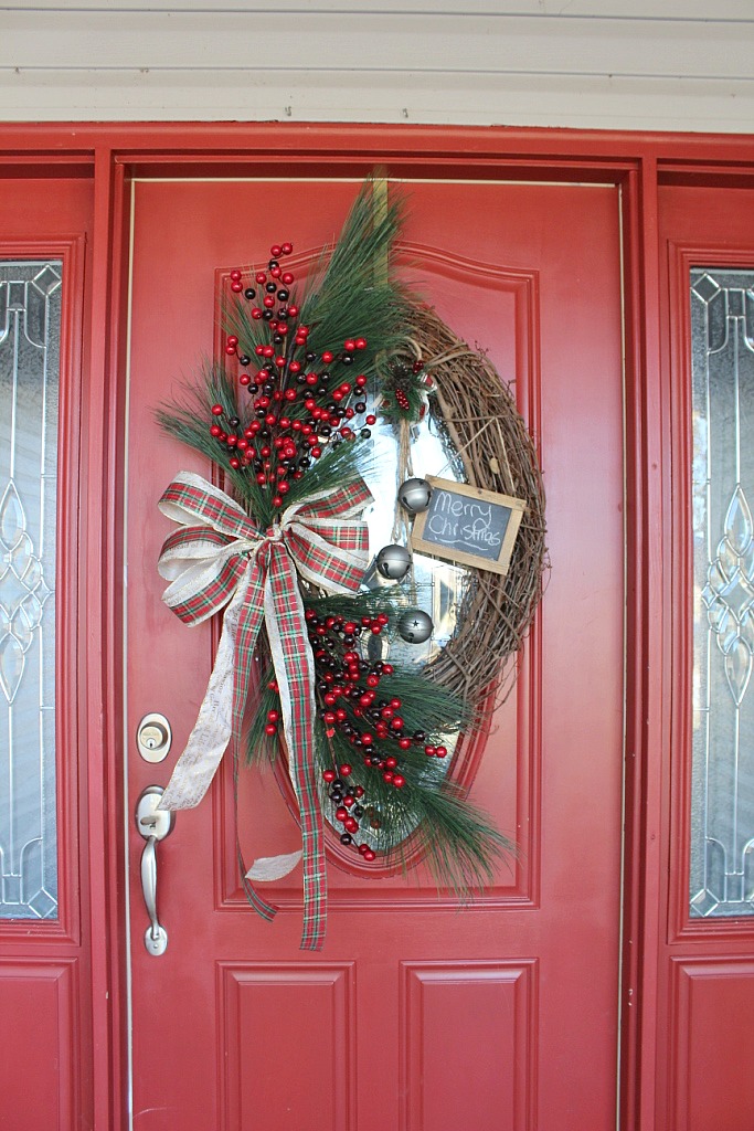 5 Minute Christmas Wreath That Anyone Can Make!