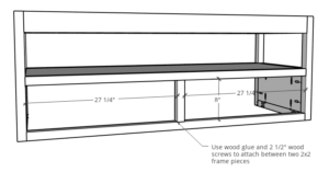 How to Build a DIY Modern Floating Vanity or TV Console