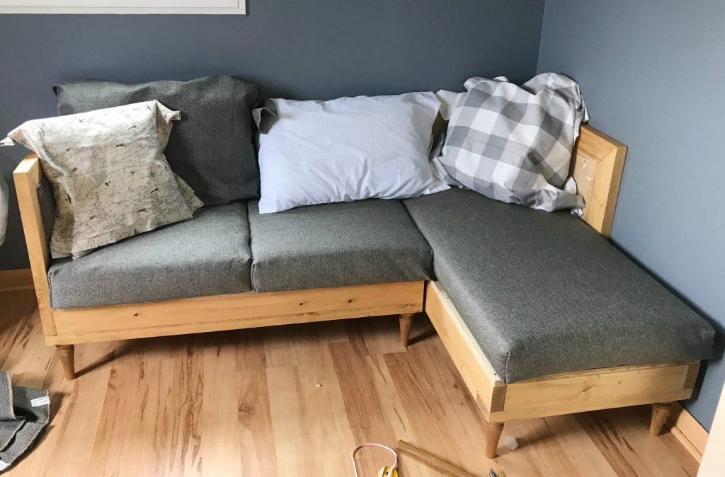 DIY Couch--How to Build and Upholster Your Own Sofa