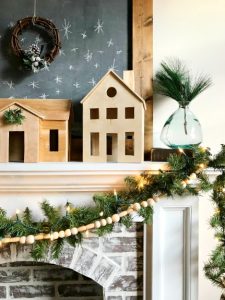 DIY Wooden Christmas Village --From Scrap Wood!