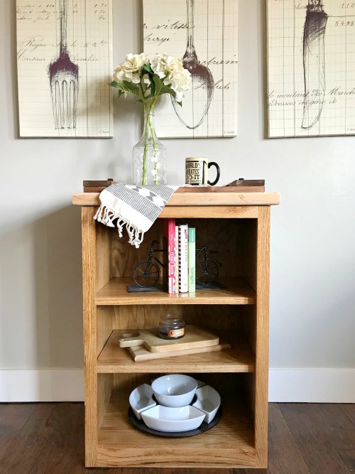 Build a Simple DIY Bookshelf in 6 Easy Steps! {In This Free Tutorial}