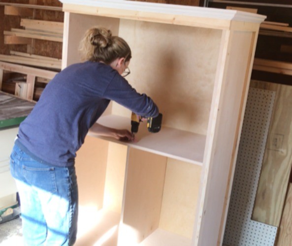 How to Build a DIY Wardrobe Armoire Storage Cabinet with Shelves