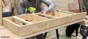 DIY Closet Cabinet--With Adjustable Shelves, Shoe Rack, and Hanger Rod