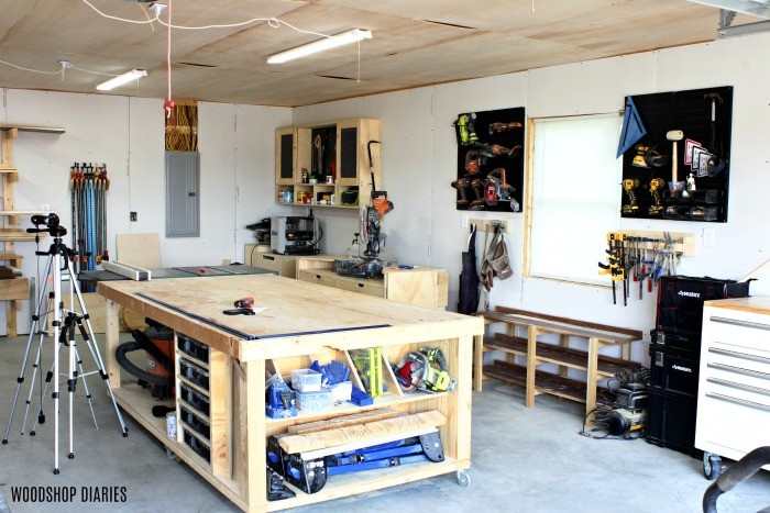 Workshop 101--Part 5: Workshop Tour & Woodworking Shop Design