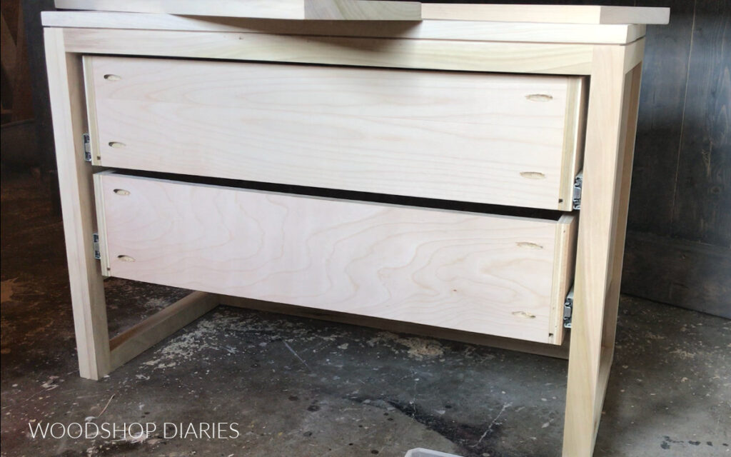 DIY Modern Nightstand - {How to Build it in 6 Easy Steps!}