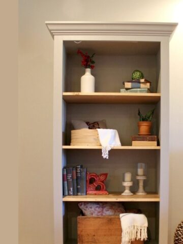 DIY Shelves and Bookcase Building Plans - Woodshop Diaries