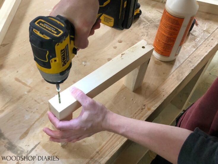 Scrap Wood Towel Rack--{3 EASY Steps to Build Your Own!}