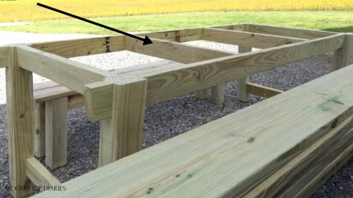 Trestle Table and Bench Set--{Printable Building Plans and 8 Step ...