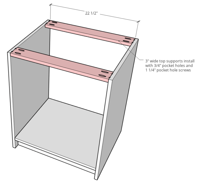 DIY Cabinets {And an Easy Modular Home Office Desk Idea!}