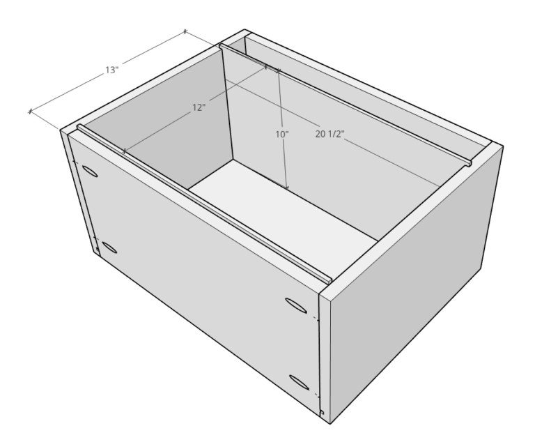 DIY Cabinets {And an Easy Modular Home Office Desk Idea!}