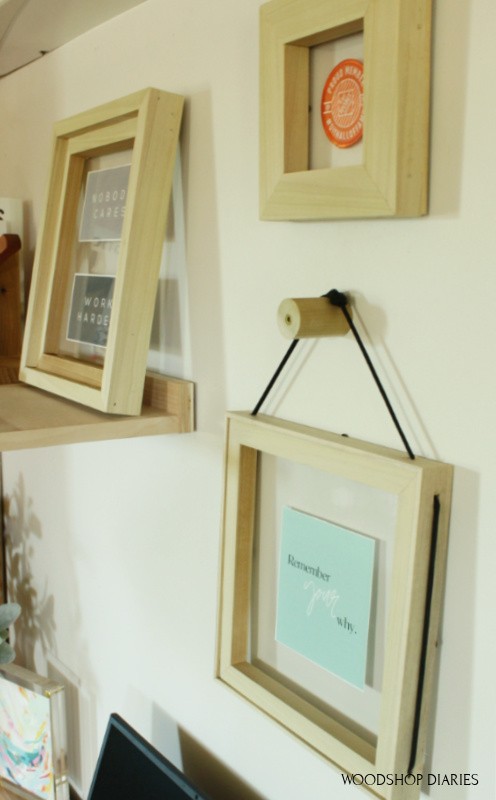 How to Make Floating Picture Frames 