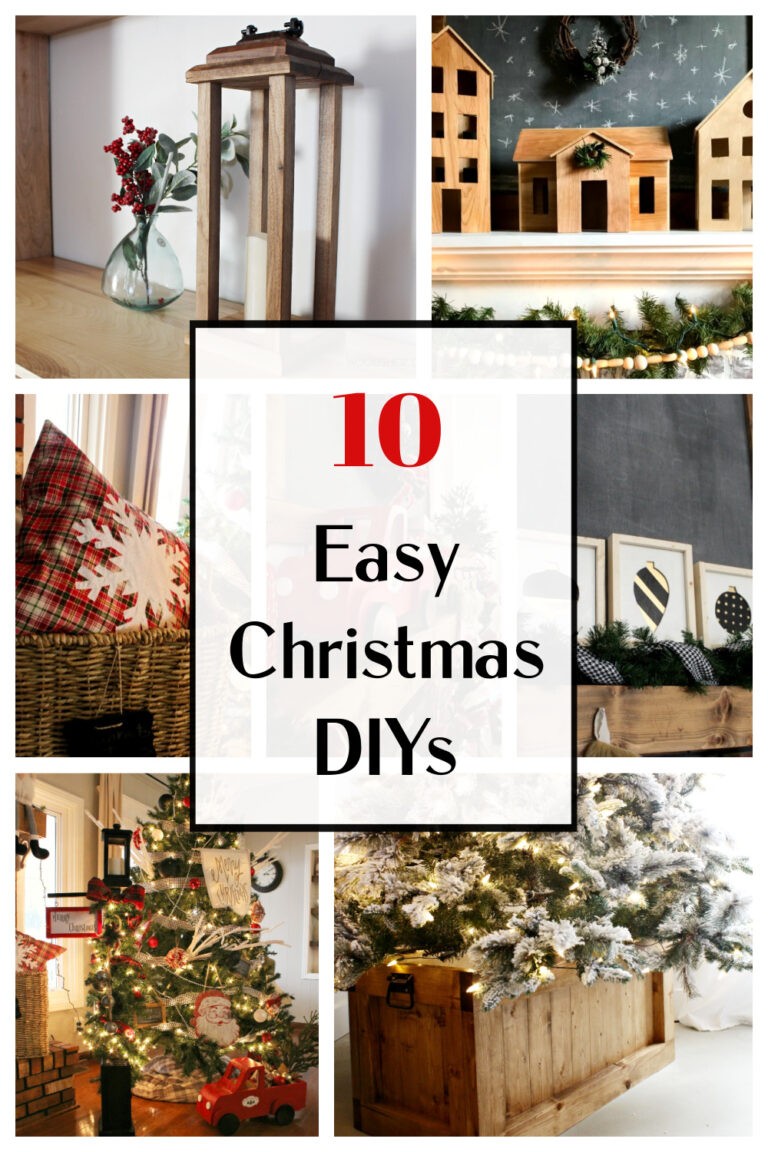 Easy Christmas DIYs {10+ Ideas That You Can Make Today!}