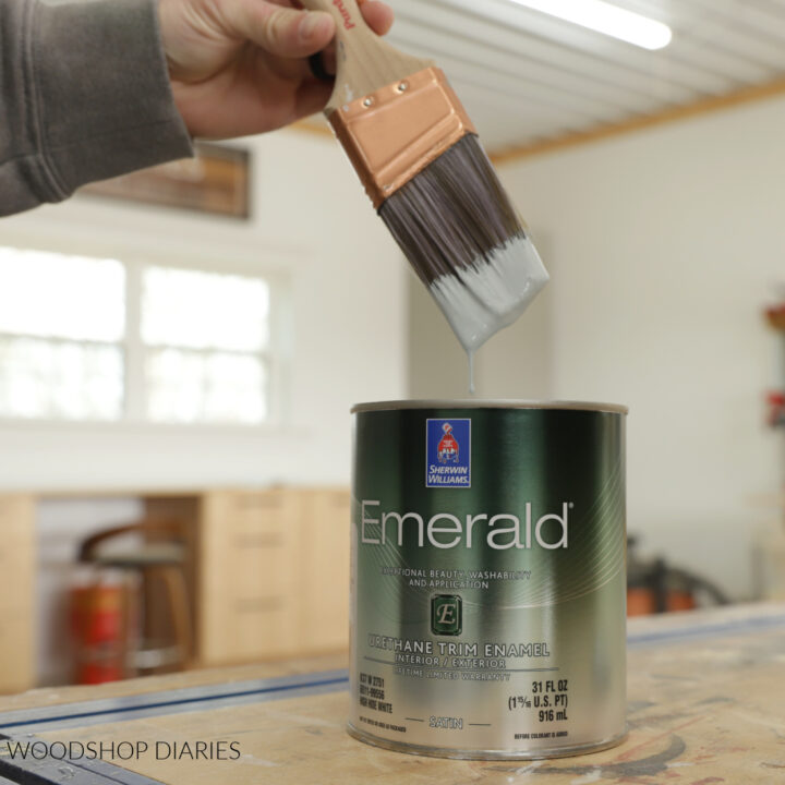 How to Fill Wood Grain Before Painting --Great for Painting Oak Cabinets!