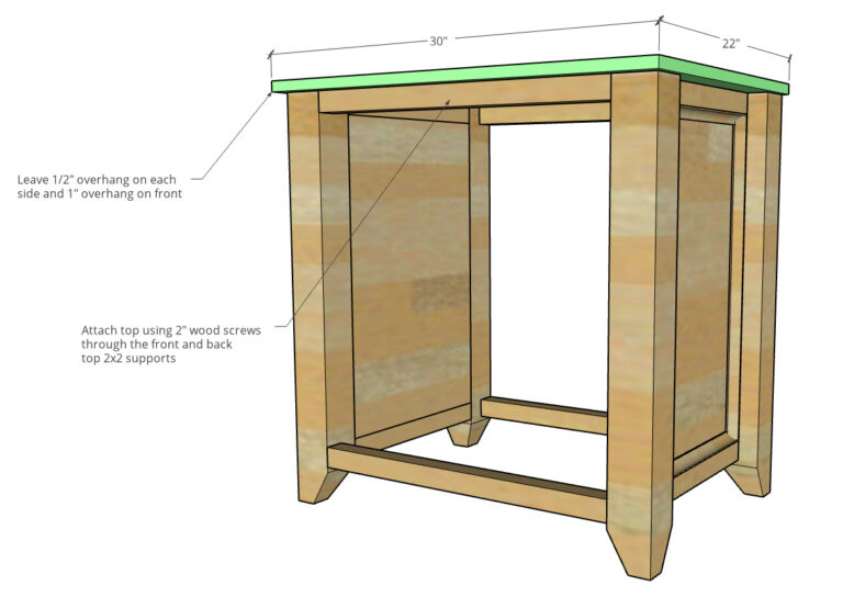 DIY File Cabinet--Woodworking Plans to Build a Wooden Filing Cabinet