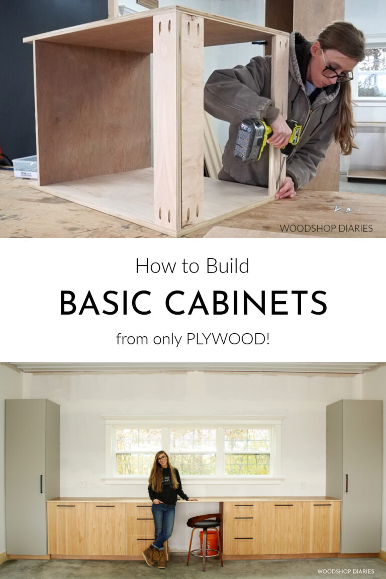 How to Build Base & Pantry Cabinets--For Workshop, Kitchen, Built-Ins