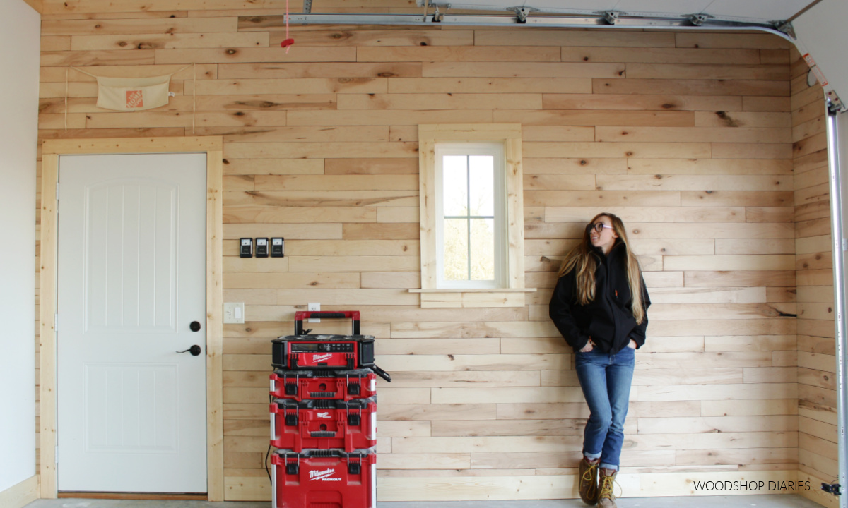 how to install rustic wood paneling on walls