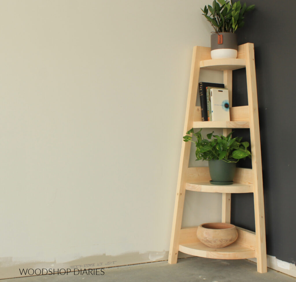 Simple DIY Nook Shelf All