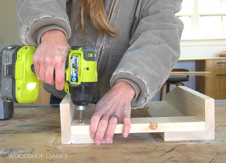 How to Build a Simple Bench with Shelf