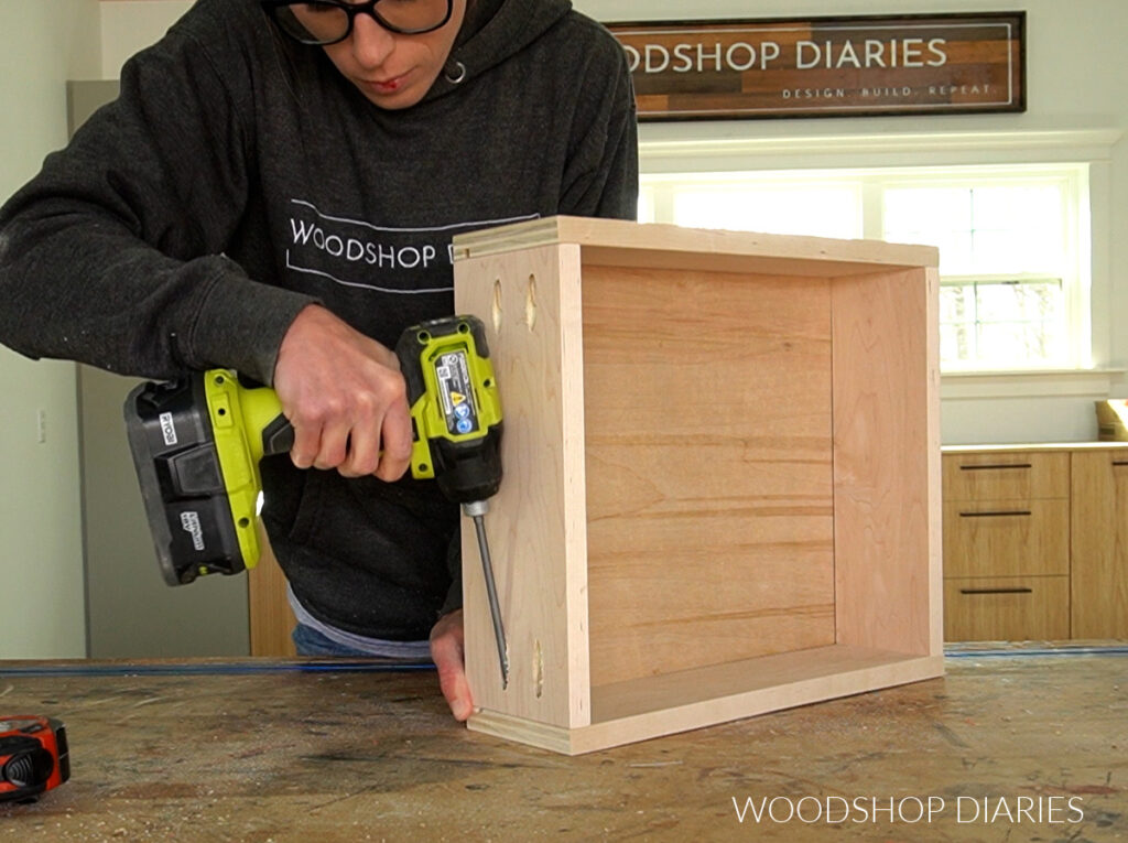 How To Build A Drawer Box