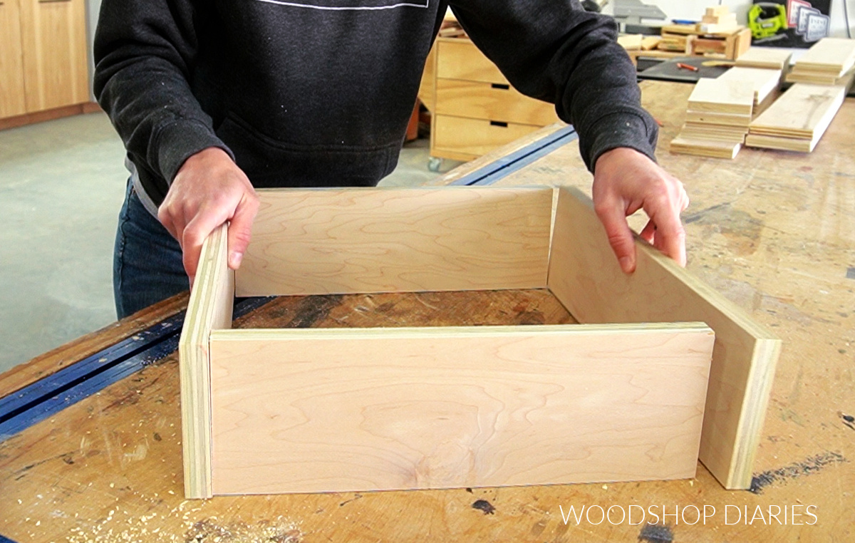 How to Build a Drawer Box, Drawer Box