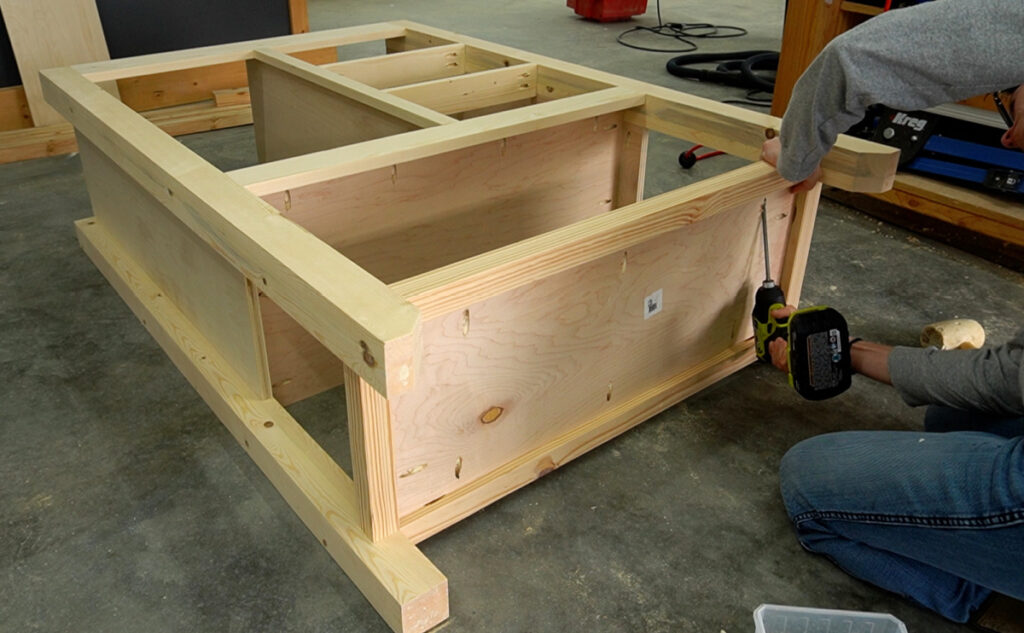 How to Build a Sliding Door Dresser Chest | BUILDING PLANS!