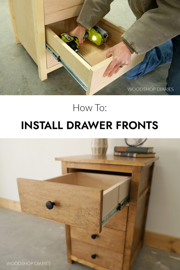 How to Install Drawer Fronts 3 Easy Ways