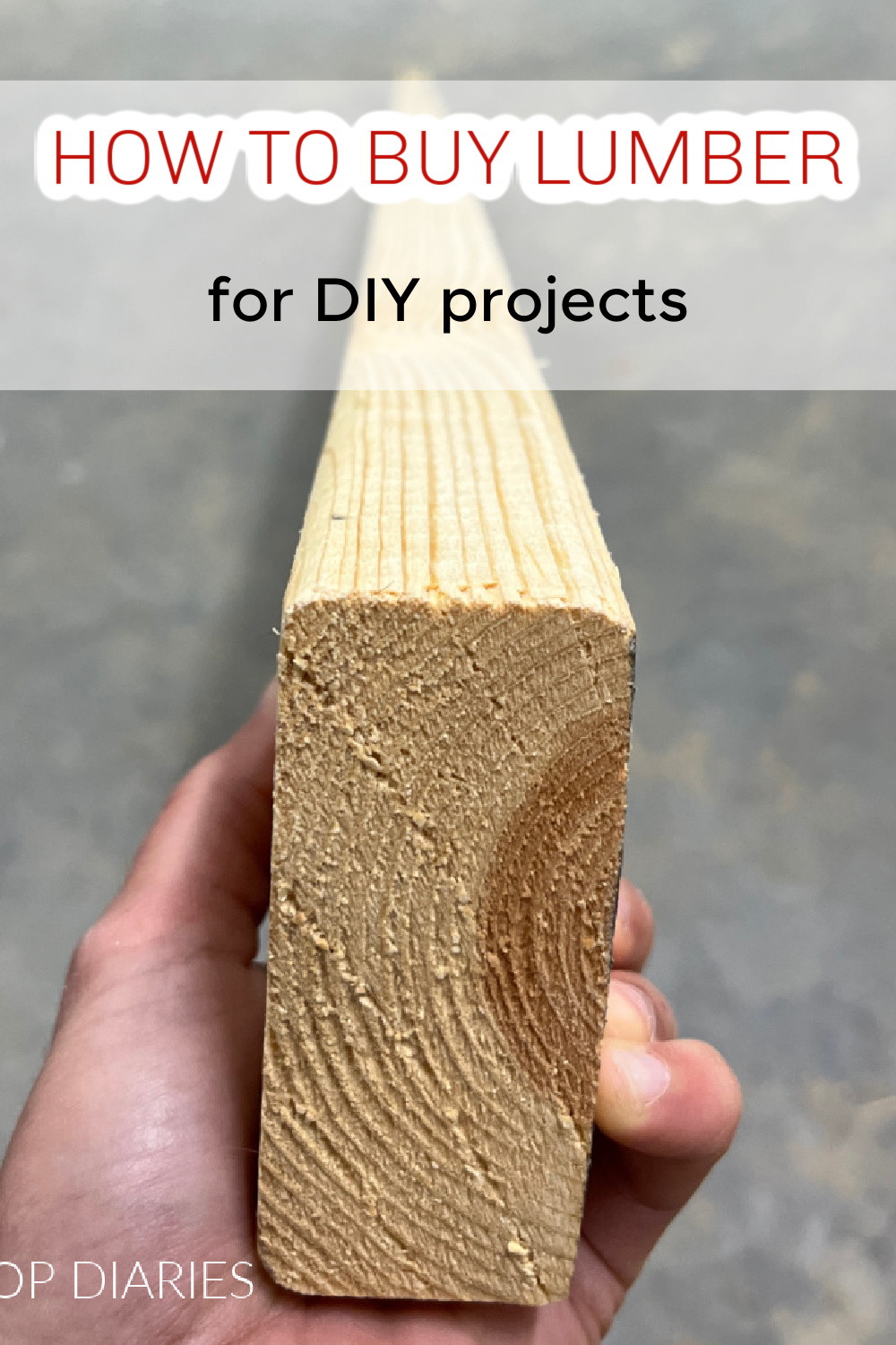 How to buy wood for DIY woodworking projects