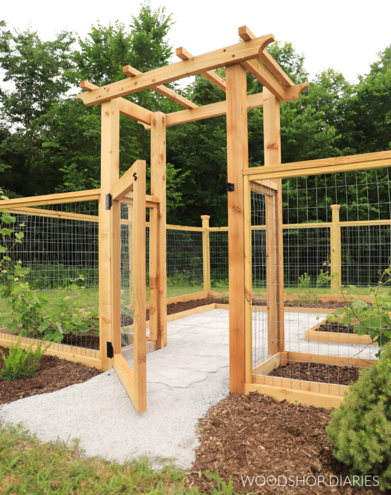 How to Build an Enclosed Walk-In Garden | BUILDING PLANS