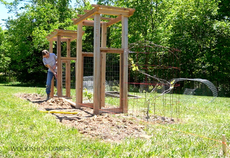 How to Build an Enclosed Walk-In Garden | BUILDING PLANS