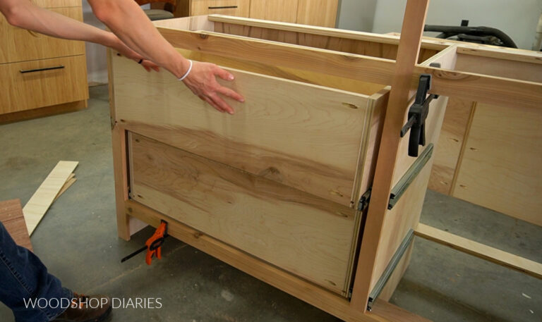 DIY Hallway Closet Built Ins