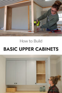 How to Build Simple Upper Cabinets